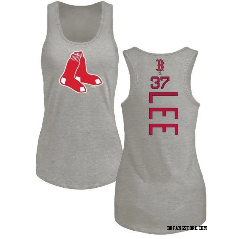 Nomar Garciaparra Boston Red Sox Women's Navy Name and Number Banner Wave  V-Neck T-Shirt 